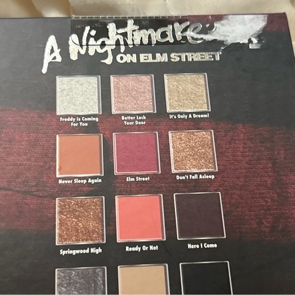Sold Out: Nightmare on Elm Street 12 Eyeshadow Palette - Picture 6 of 12